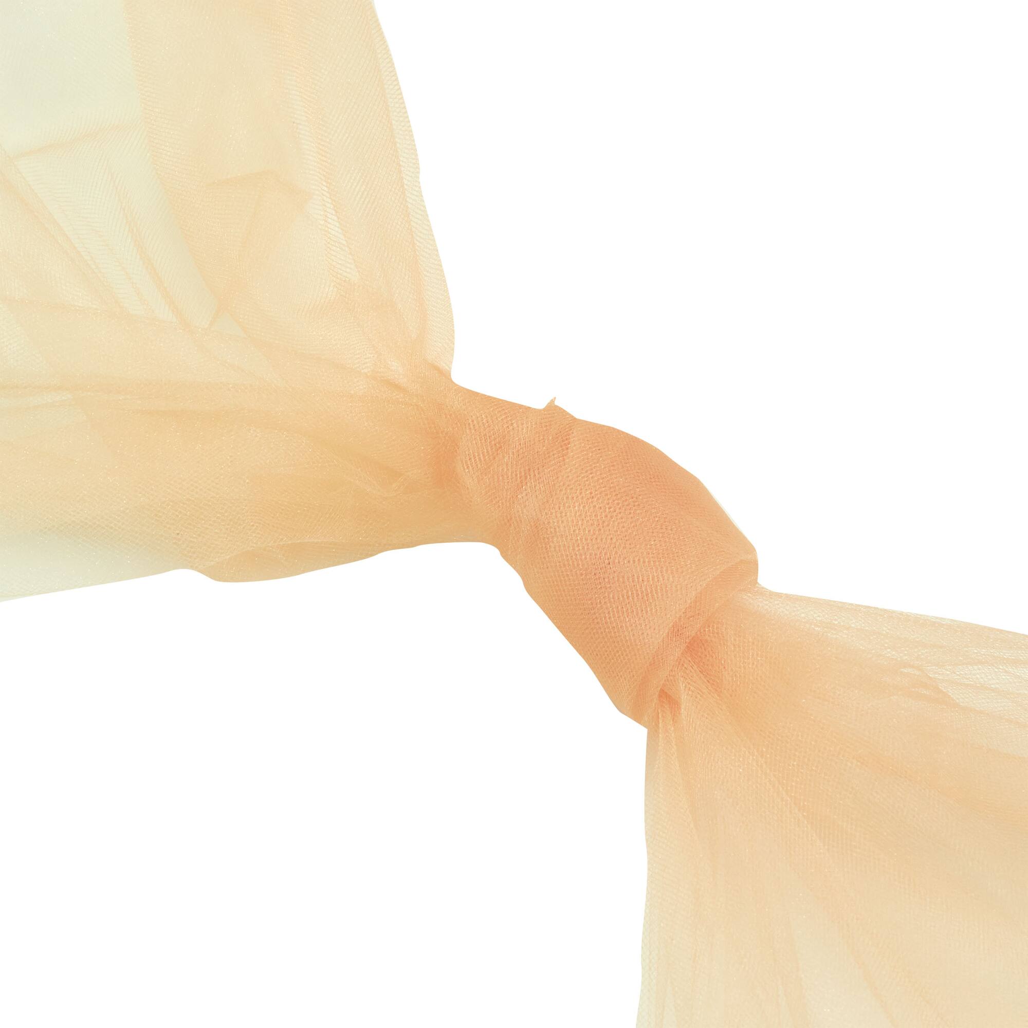 Wyla Honey Peach Shiny Tulle